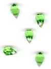 5 10x6mm Preciosa Peridot Tear Drops